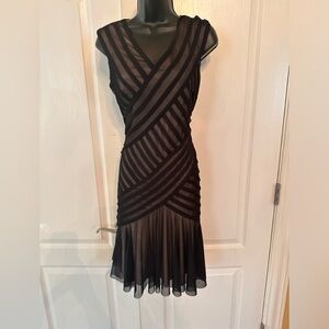 London times black dress size 8